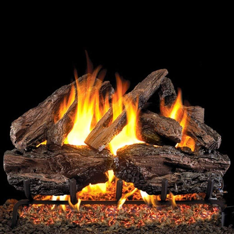 Real Fyre 18" Charred Red Oak Gas Log Set