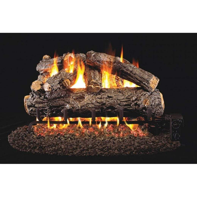 Real Fyre 18" Rustic Oak Designer Gas Log Set