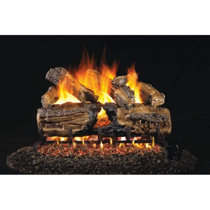 Real Fyre 24" Burnt Split Oak Gas Log Set