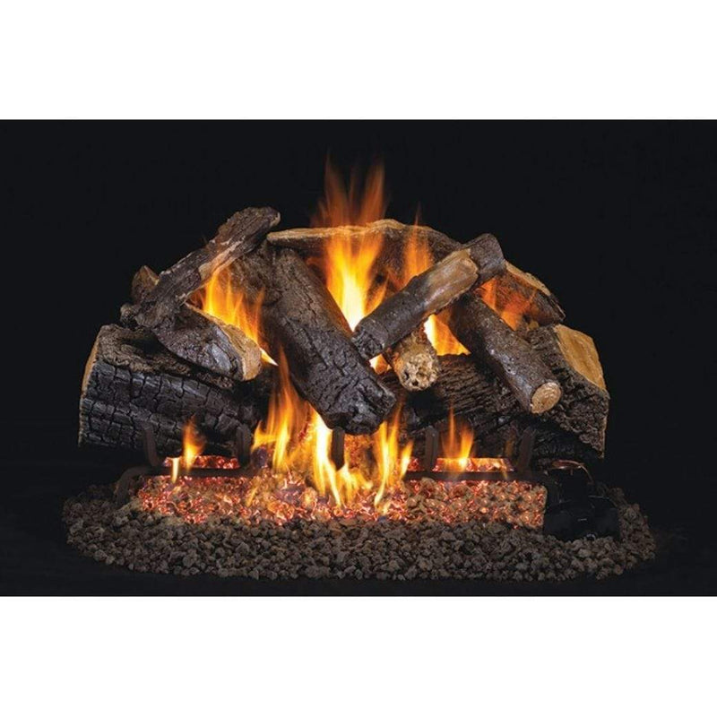 Real Fyre 30" Charred Majestic Oak Gas Log Set