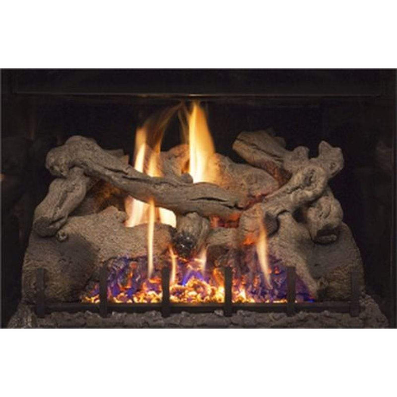 Real Fyre 36" Charred Ancient Oak Gas Log Set