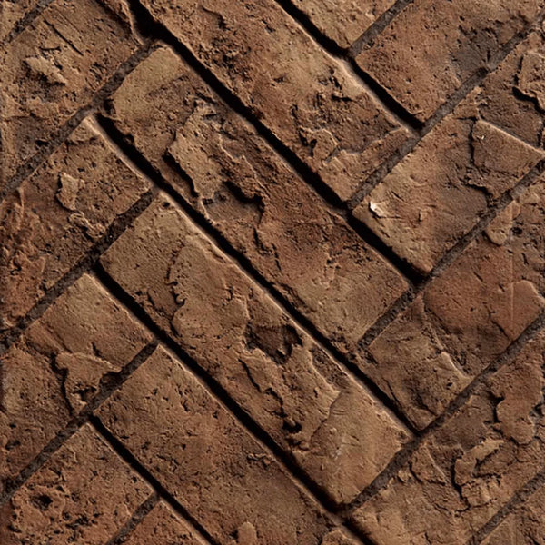 Kingsman - Herringbone Refractory Fiber Brick Liner Kit for ZVF24 Series Fireplaces