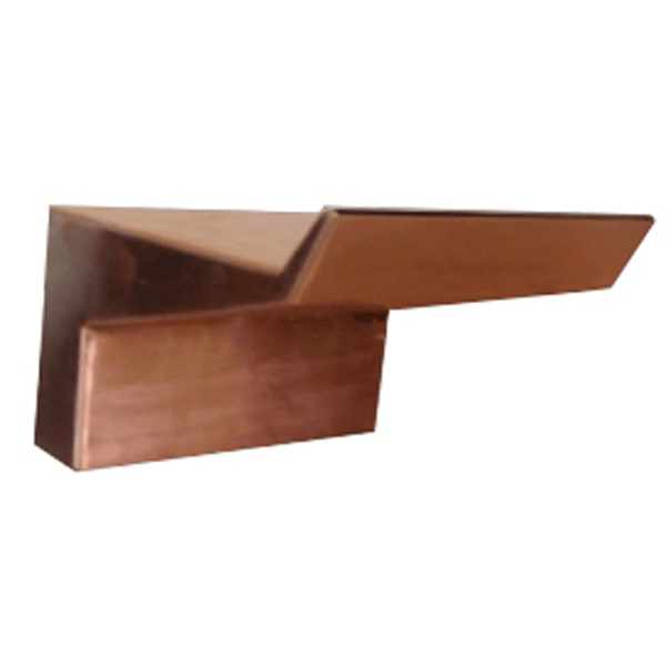 The Outdoor Plus Copper/Stainless Steel Arch Flow Scupper