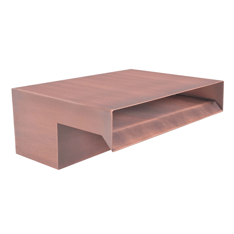 The Outdoor Plus Copper/Stainless Steel Smooth Flow Scupper