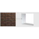 Majestic - Brick Interior Panels for Pearl II Peninsula & See-Through DV Fireplaces