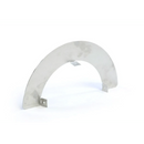 Kingsman - Heat Deflector Siding Shield for Horizontal Round Chimney Termination
