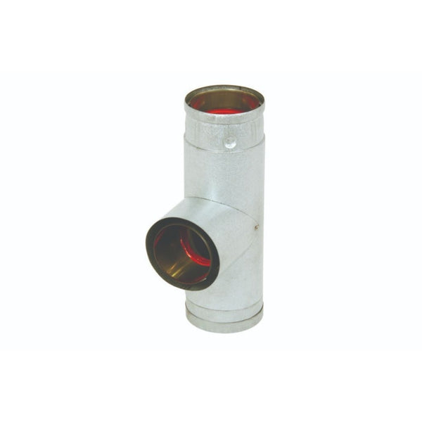 Selkirk 3"/4" Tee with Cap and Appliance Adapter (Pellet Vent - UPP - Type L / PL)