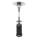 AZ Patio Heaters 34" Tall Hammered Patio Heater with Table - 48000 BTU's