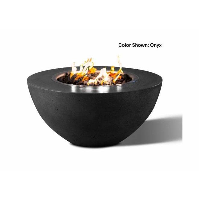 Slick Rock | Concrete Oasis Round Fire Bowl with Match Ignition 34"