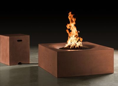 Slick Rock | Concrete 36 Inch Horizon Fire Table