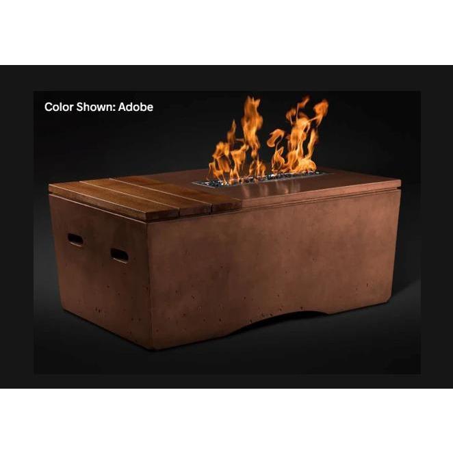 Slick Rock | Concrete Oasis Fire Table with Electronic Ignition 48"