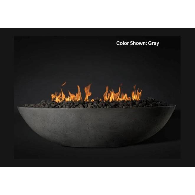 Slick Rock | Concrete Oasis Oval Fire Bowl with Match Ignition 60"