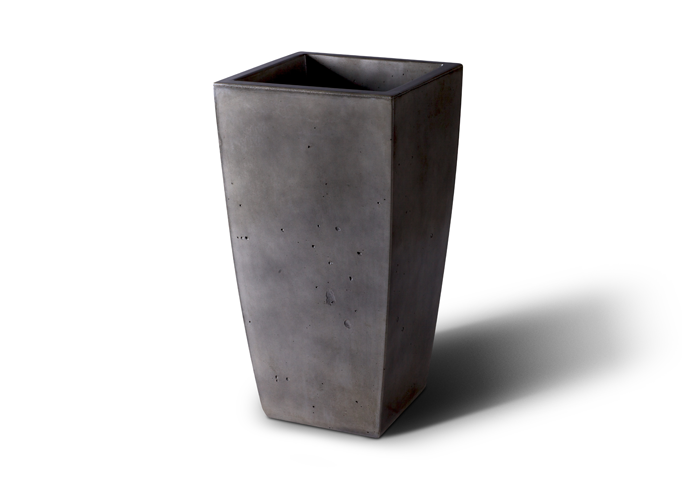 Elevate Spaces with the Slick Rock Square Tall Planter ST2038