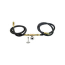 American Fireglass 36" x 12" Rectangular Drop-In Pan with Spark Ignition Kit - Natural Gas