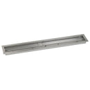 American Fire Glass 48"x 6" Linear Channel Drop-In Pan with Spark Ignition Kit - Natural Gas