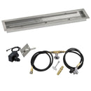 American Fireglass 36"x 6" Linear Channel Drop-In Pan with Spark Ignition Kit - Propane