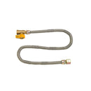 American Fire Glass 48"x 6" Linear Drop-In Pan with Match Light Kit - Natural Gas