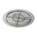 American Fireglass 30" Round Flat Pan with Match Light Kit (24" Ring) - Natural Gas