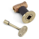 HPC | Antique Brass Flange/Key