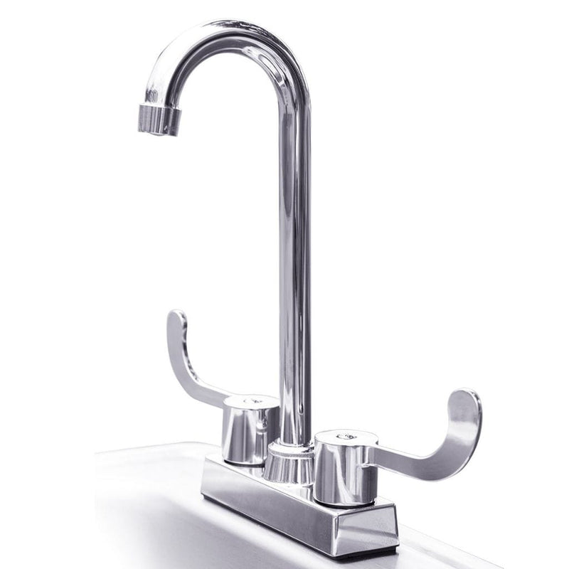 Summerset - 15" Stainless Steel Drop-in Sink & Hot/Cold Faucet