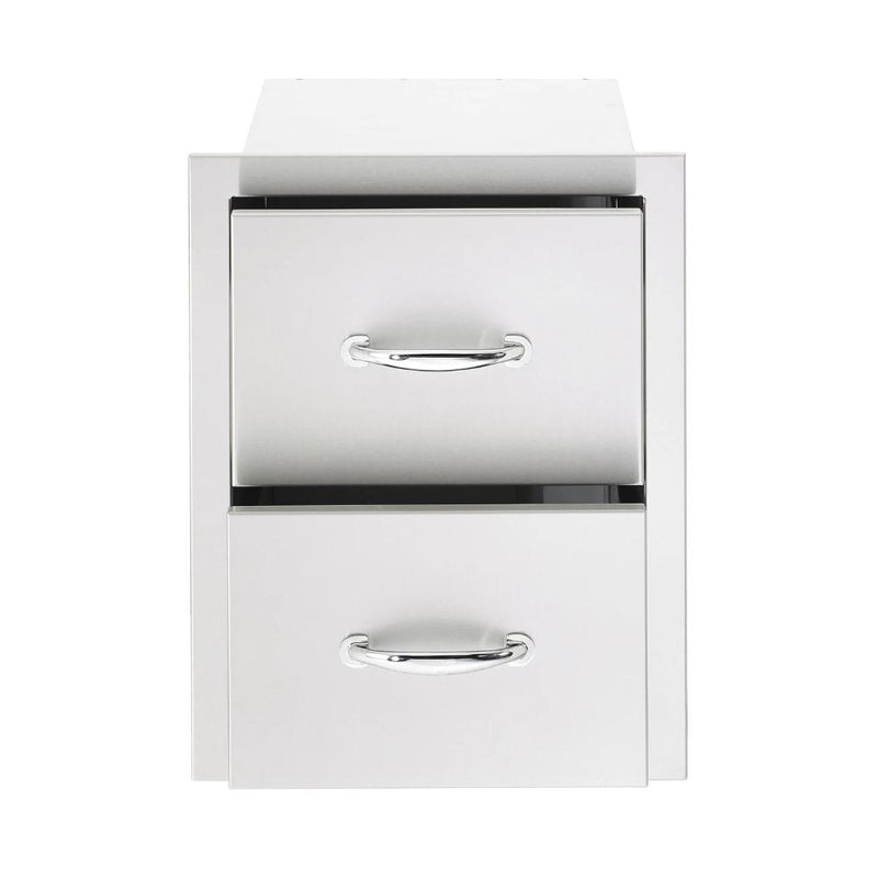 Summerset - 17" Stainless Steel Flush Mount Single/Double/Triple Access Drawer