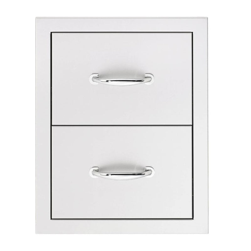 Summerset - 17" Stainless Steel Flush Mount Single/Double/Triple Access Drawer