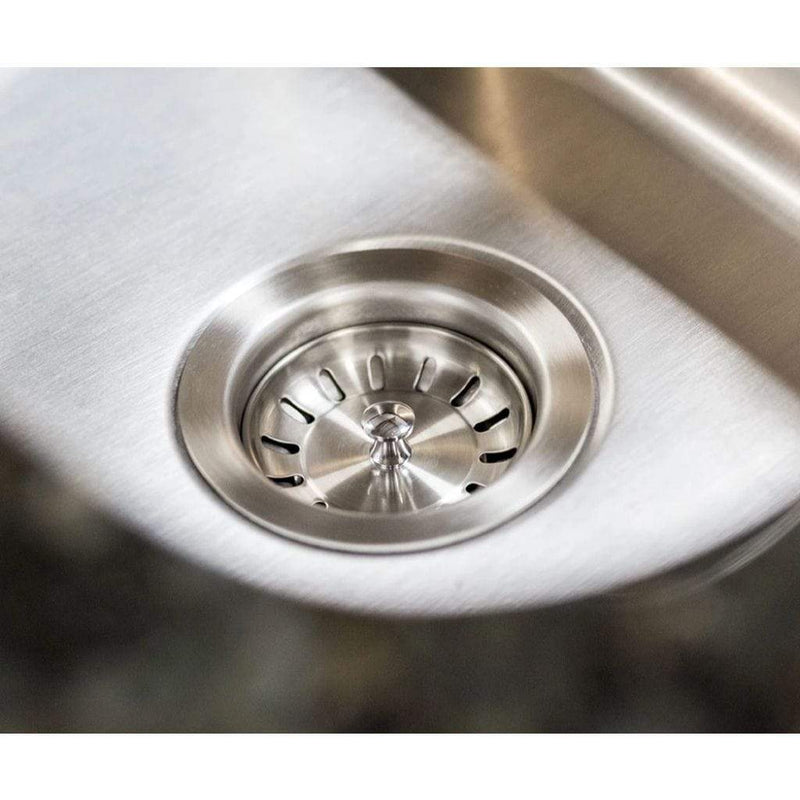 Summerset - 19" Stainless Steel Undermount Sink & 360º Hot/Cold Faucet