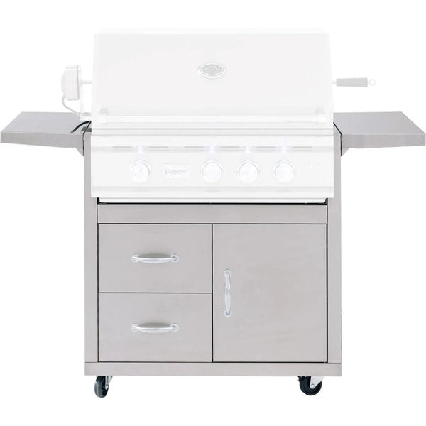Summerset - Fully Assembled Door & 2-Drawer Combo Grill Carts for TRL Series (Cart Only)