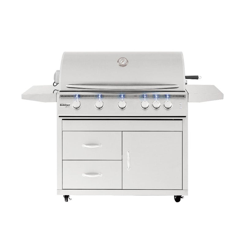 Summerset Sizzler Pro 40" Standalone 5-Burner Gas Grill