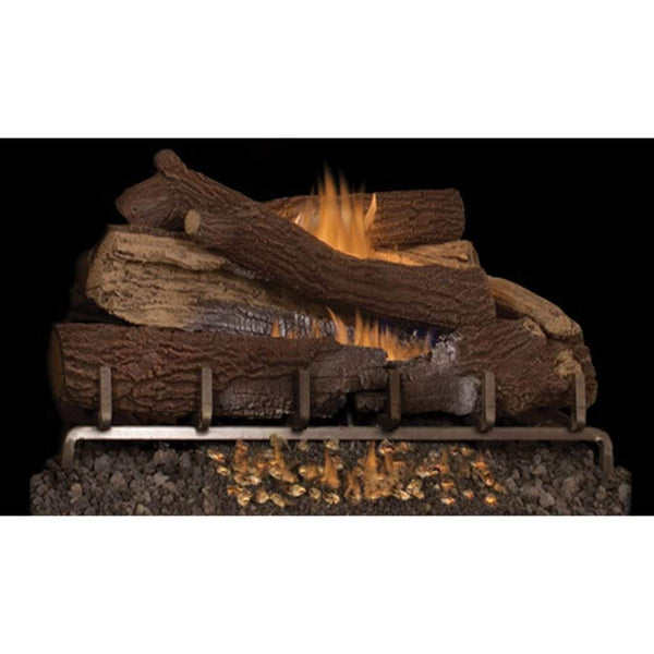 Superior | Giant Timbers Mega-Flame Outdoor Concrete Log Set 24"