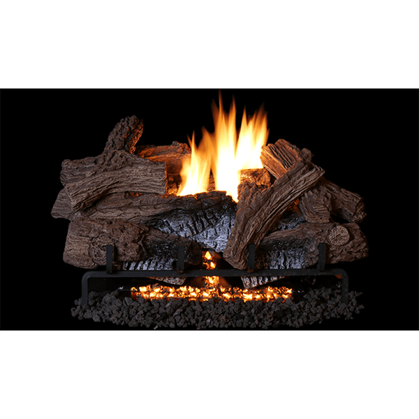 Superior | Wild Timber Triple-Flame Concrete Log Set 24"