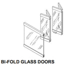 Superior | Corner Black Bi-Fold Door & End Panel 36"