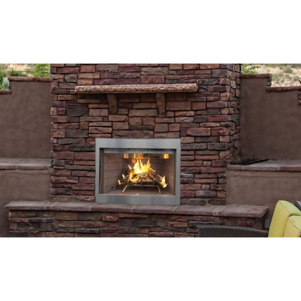 Superior | WRE3036 Traditional Wood Burning Outdoor Fireplace 36"