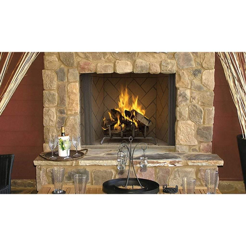 Superior | WRE6036 Traditional Wood Burning Outdoor Masonry Fireplace 36"