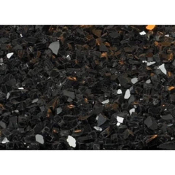 Superior | 5 lb Bag Onyx Black Large Crushed Glass Media