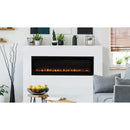 Superior 55 Inch Built-In Linear Contemporary Electric Fireplace