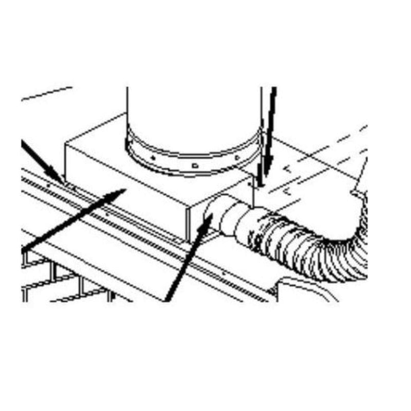 Superior | Cold Air Collar Kit - 8" Chimney