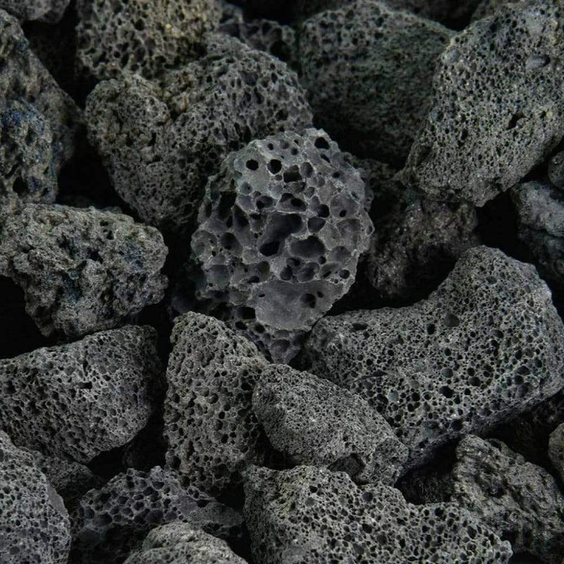 Superior | Decorative Volcanic Stones Fireplace Media