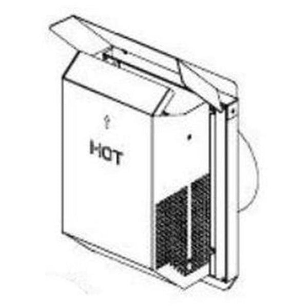 Superior | Flex Square Termination with 18" Compressed Flex Vent