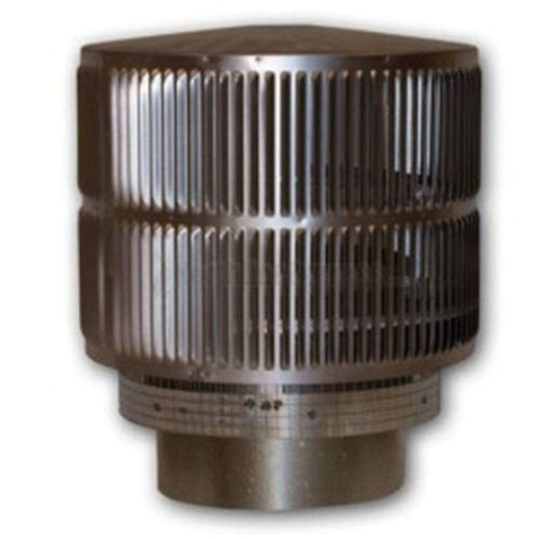 Superior | Hi-Temp Round Top Termination with Louvered Screen