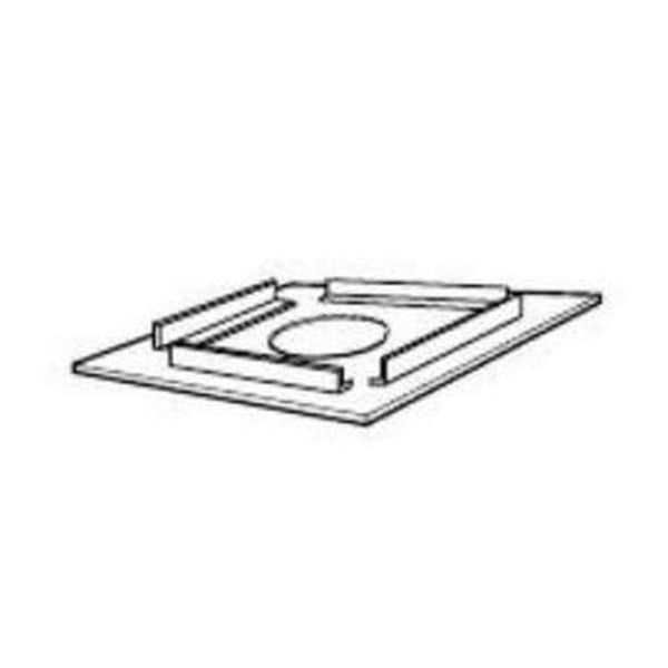 Superior | Horizontal Termination - Small Square for Flex Vent