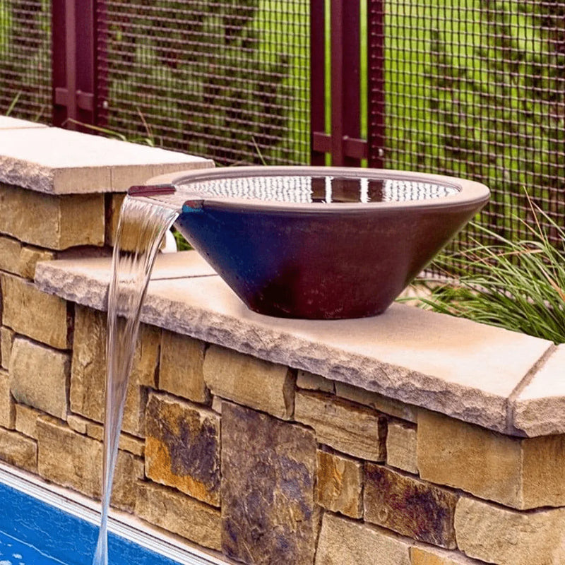 The Outdoor Plus - Cazo GFRC Concrete Round Water Bowl