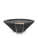 The Outdoor Plus - Cazo GFRC Wood Grain Concrete Round Water Bowl