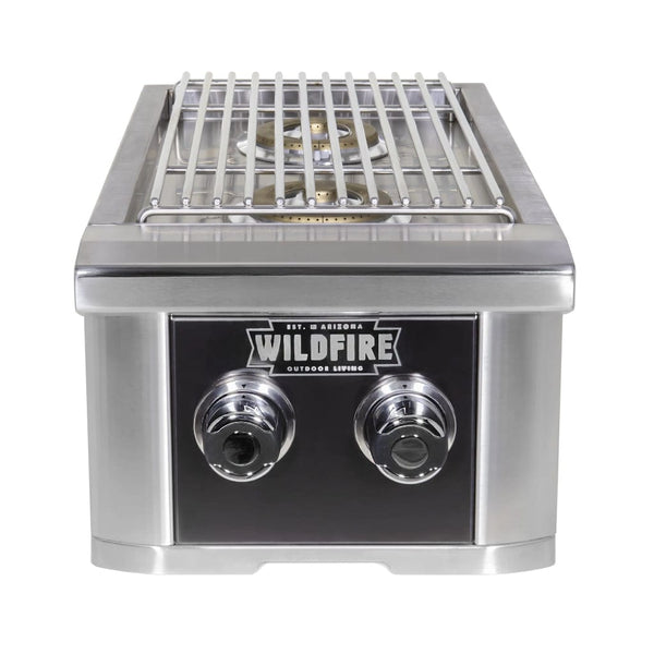 Wildfire - 14" Ranch Double Side Gas Burner for Outdoor Cooking