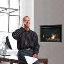 Kingsman ZCV3622 36-Inch Zero Clearance Clean View Direct Vent Gas Fireplace  Log Set