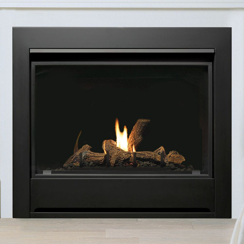 Kingsman ZCV3622 36-Inch Zero Clearance Clean View Direct Vent Gas Fireplace  Log Set