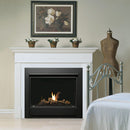 Kingsman ZCV3622 36-Inch Zero Clearance Clean View Direct Vent Gas Fireplace  Log Set